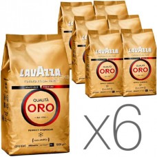 Кофе в зернах Lavazza Qualita Oro 6 упаковок
